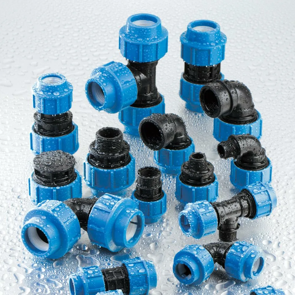 Компрессионные фитинги для ПНД труб Компрессионные фитинги для ПНД труб