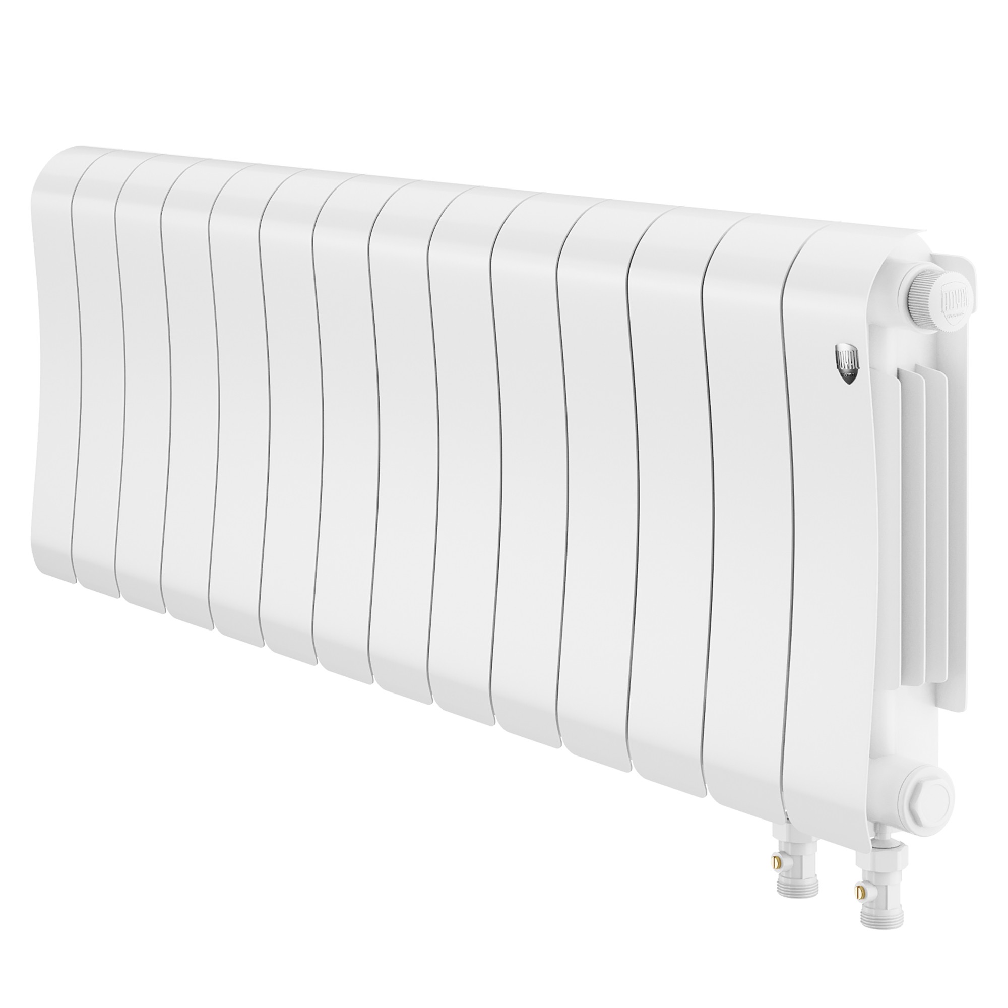 Радиатор биметаллический Royal Thermo Infinity 300 Bianco Traffico VR80 - 14 секц.