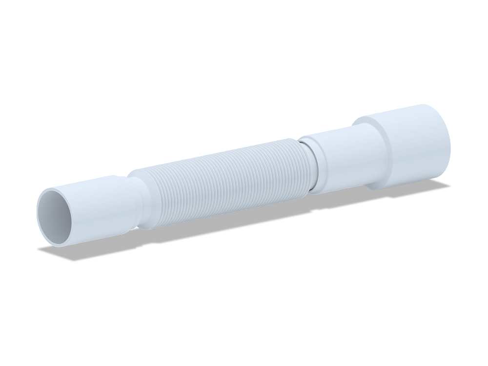 Гибкая труба АНИ Пласт K406 40х40-50/351-761 мм