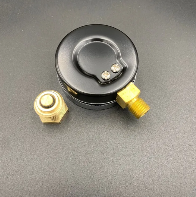 Термоманометр радиальный (нижнее подключение), 6 бар, VALFEX, арт.VF.TMN.63.012.06