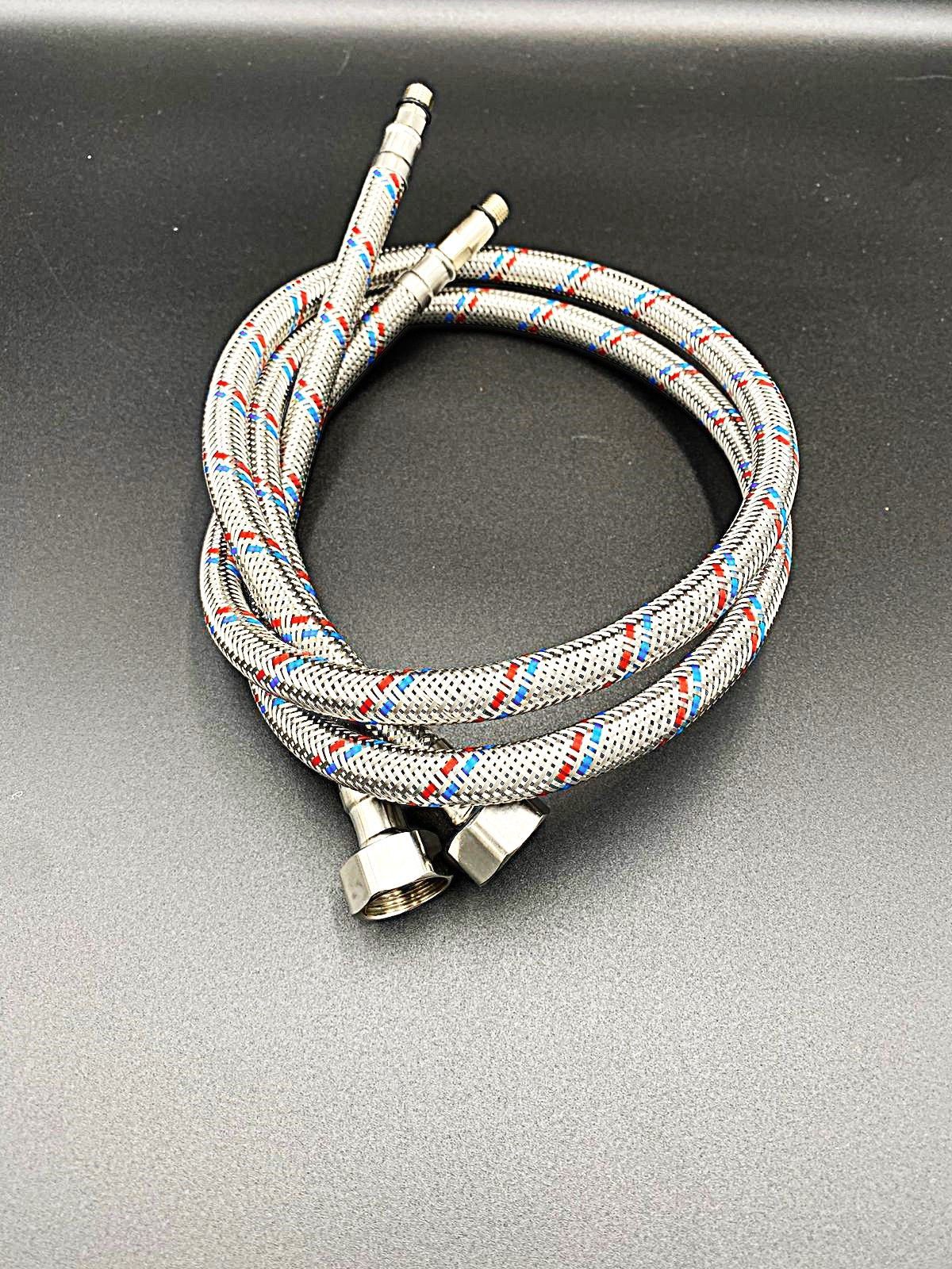 Гибкая подводка для смесителей, (Пара) VALFEX ,арт.S/S M10*18-F1/2 100cm