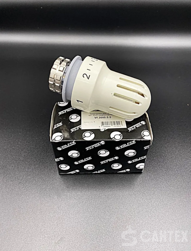 Термоголовка для радиатора М30х1,5 жидкостная VALFEX ,арт.VF.3000.0.0