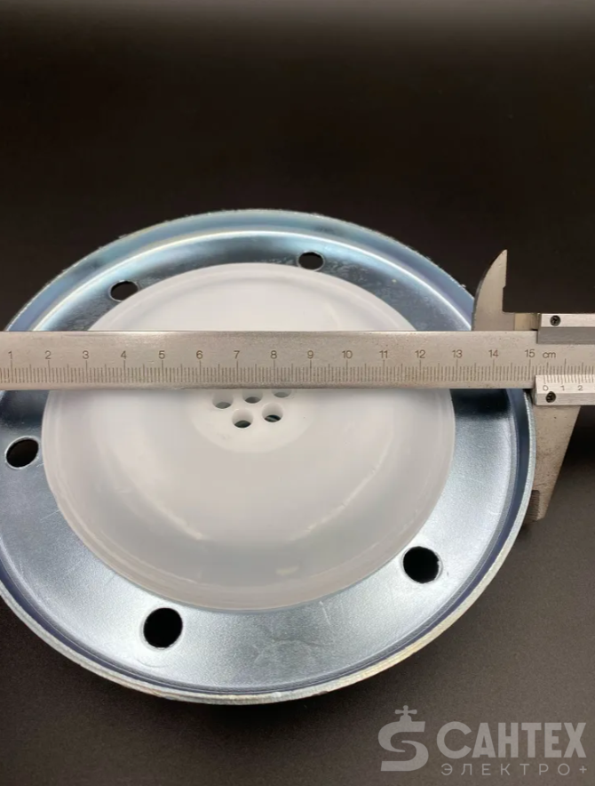 Фланец оцинкованный 12-100 л. для гидроаккумуляторов и мембранных расширительных баков 1" D156, VALFEX, арт.VF.F.O.100.156