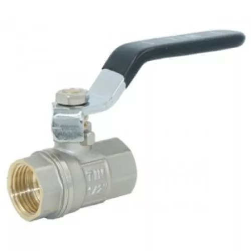 Кран шаровой облегчённый с никелированным покрытием BV201-3N