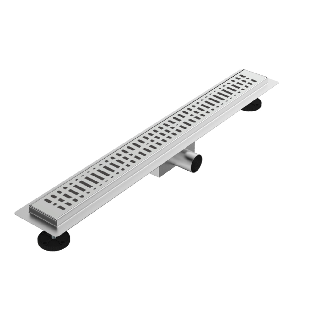 Трап линейный PREMIUM комбинированный затвор, решетка №5, сталь