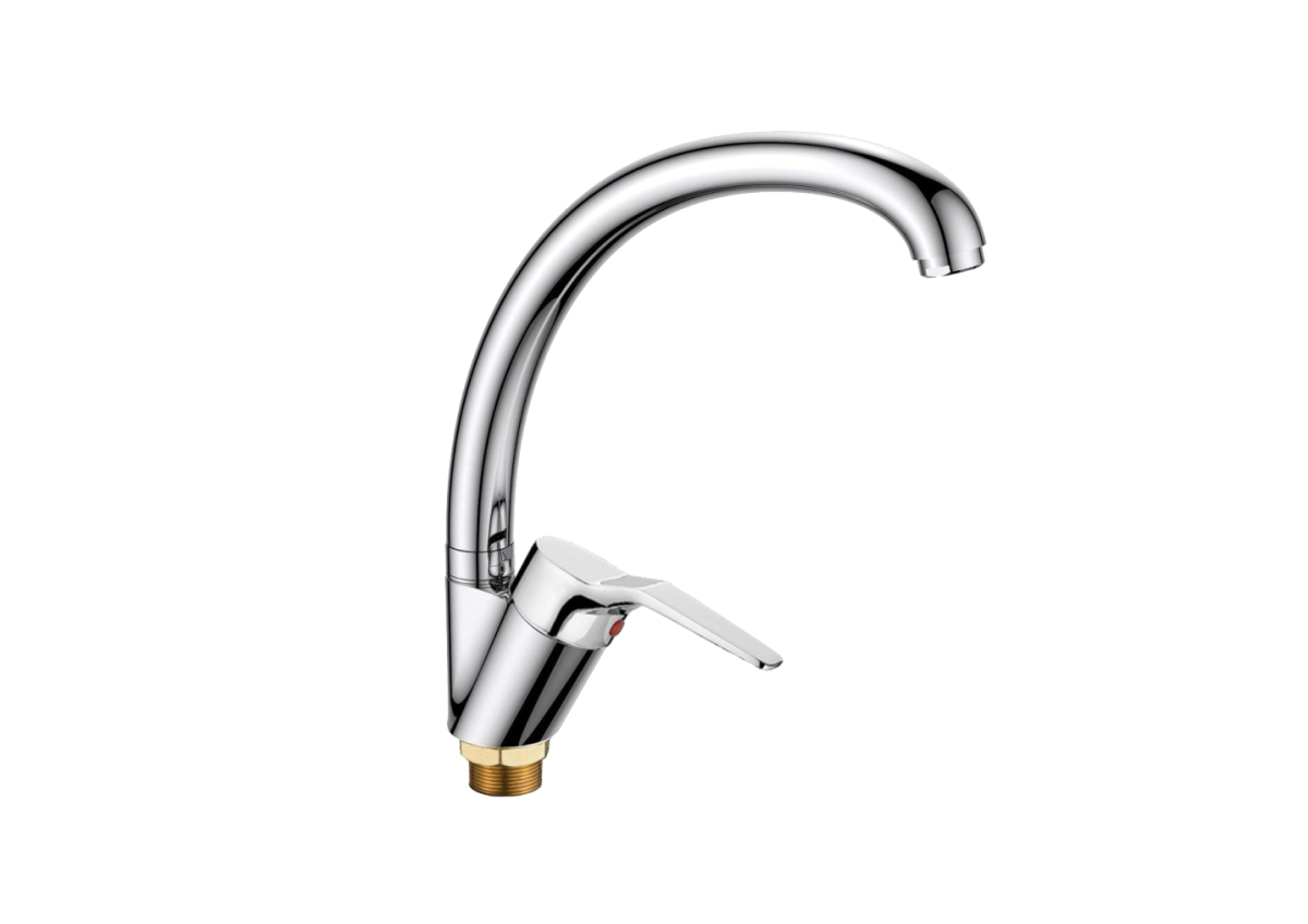 Смеситель для кухни "Дуга" VALFEX Lyra Chrome