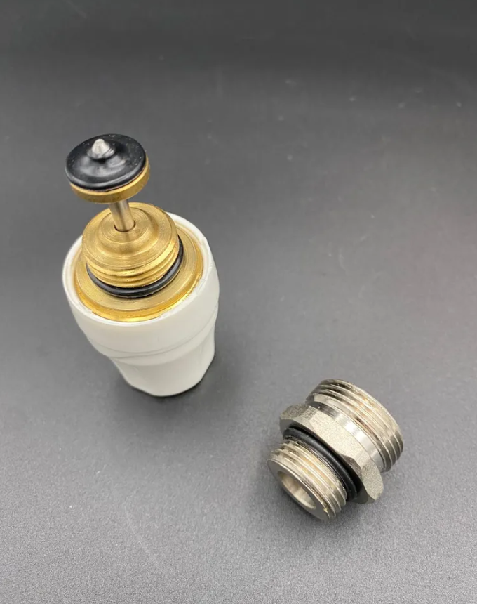 Клапан термостатический с ниппелем, под евроконус 1/2"х3/4", VALFEX, арт.VF.675.TE.012.034