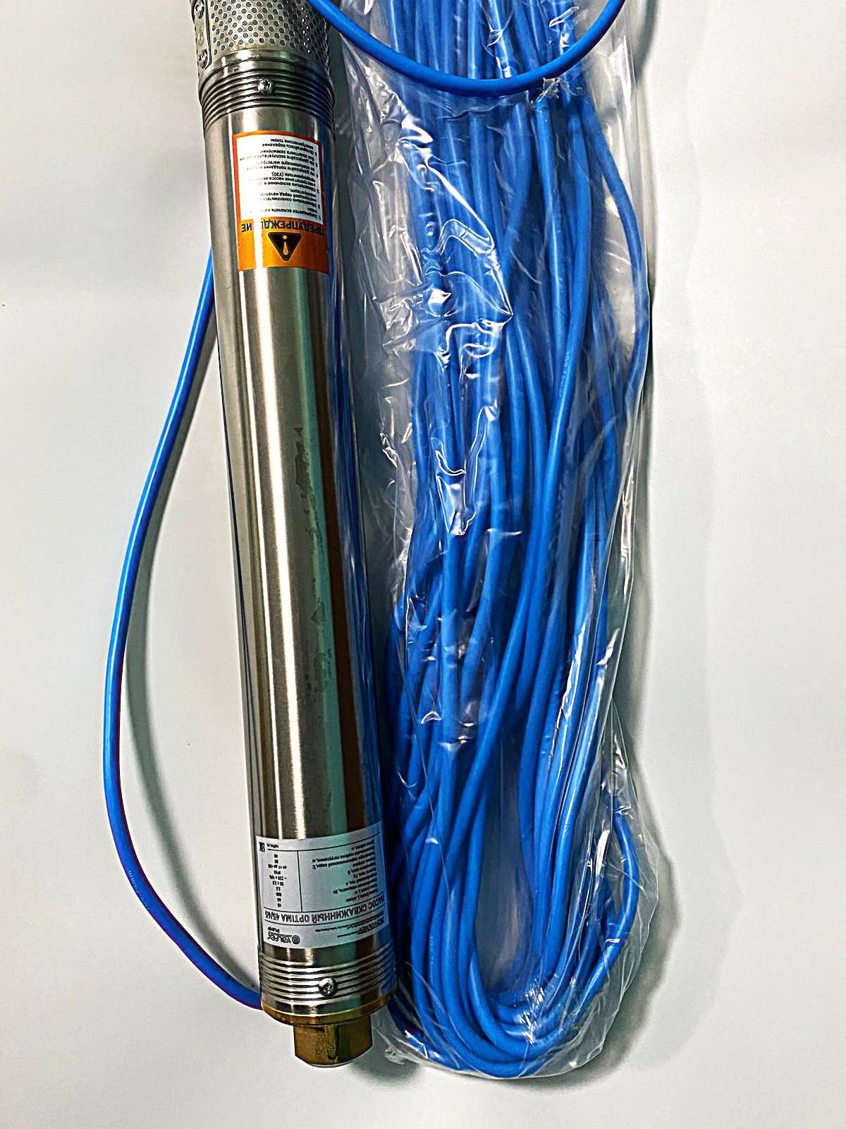 Скважинный насос (45 л/мин; Макс.напор 65 м.), погружной, центробежный, VALFEX OPTIMA, арт.VF.S.45.65.O