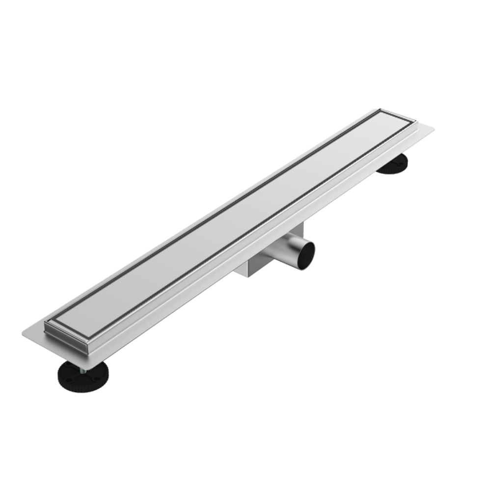 Трап линейный PREMIUM комбинированный затвор, решетка №2, сталь