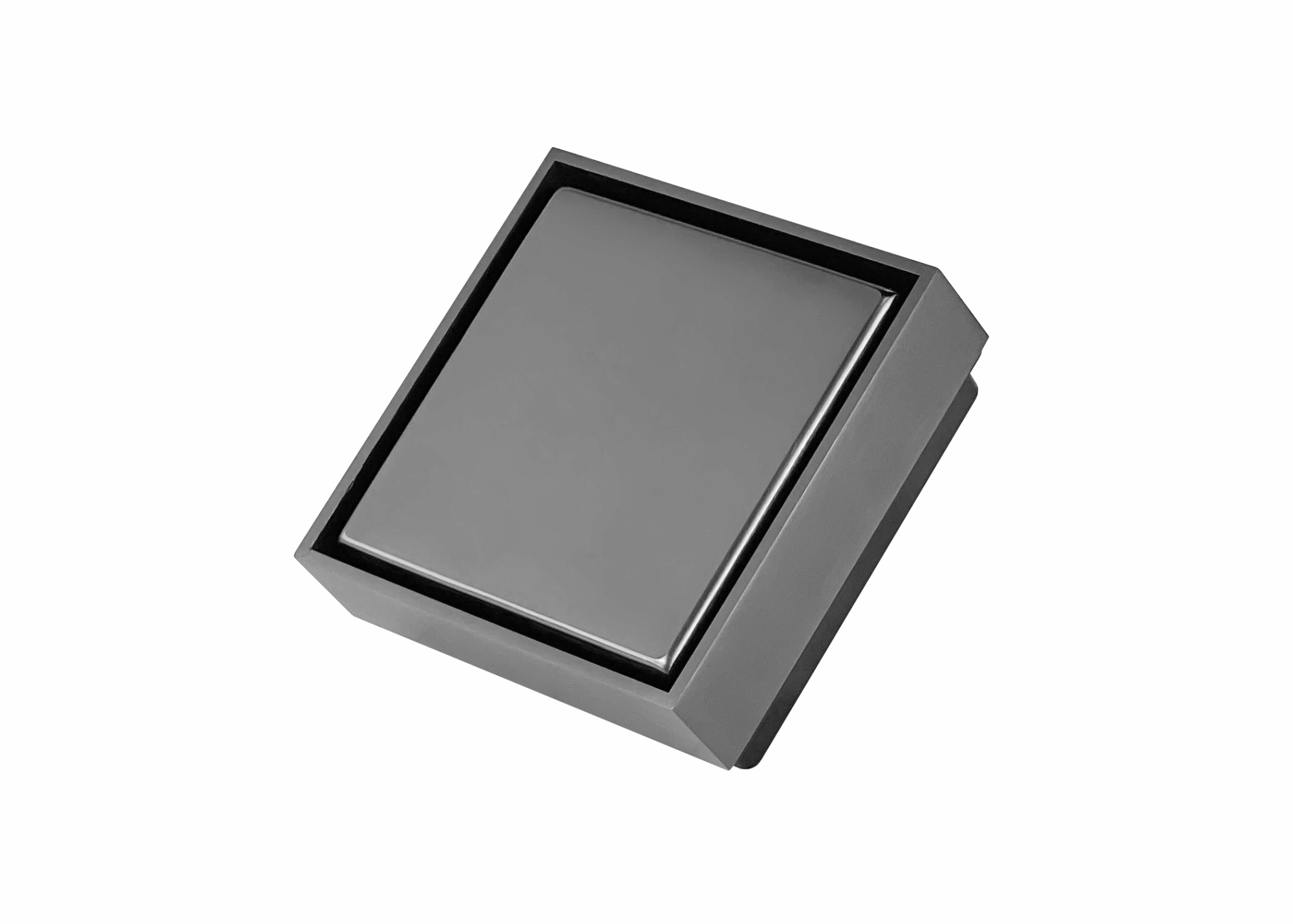 Трап вертикальный PREMIUM из нерж.стали, графит