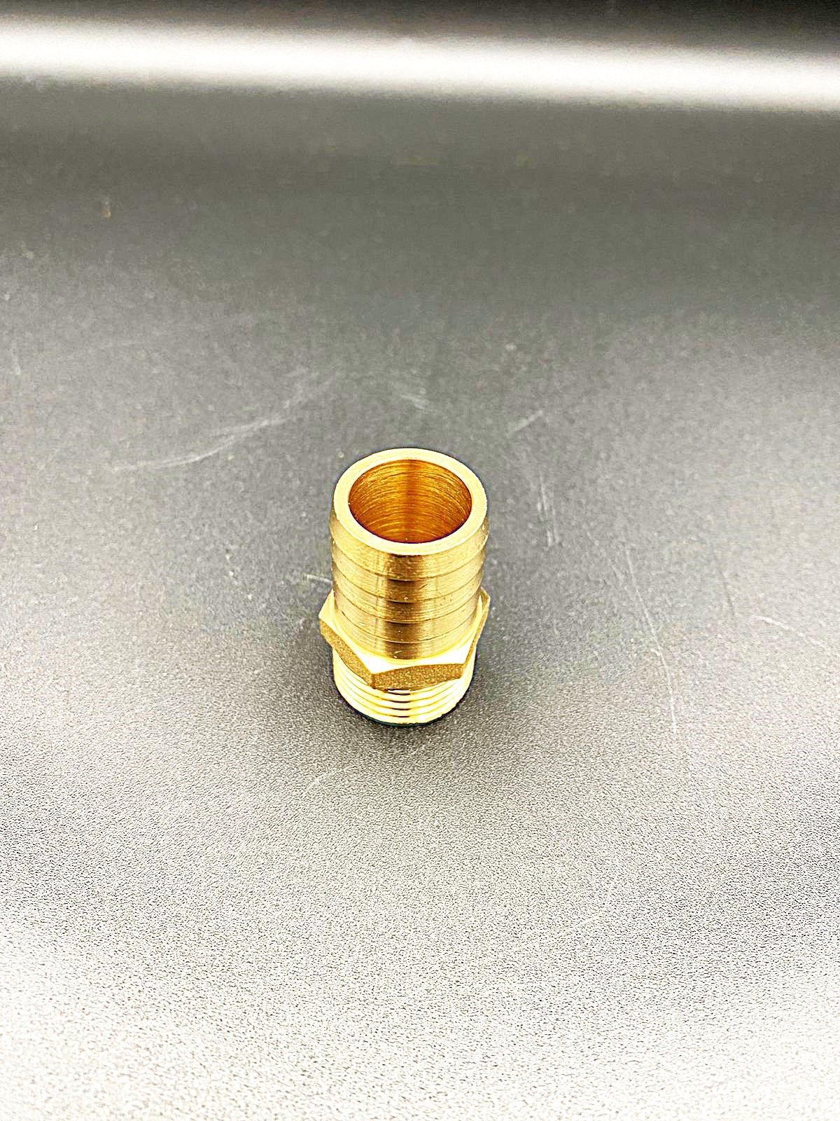 Штуцер латунный для шланга НР 1/2х20 мм Valfex,арт.VF. 650.L.012.20