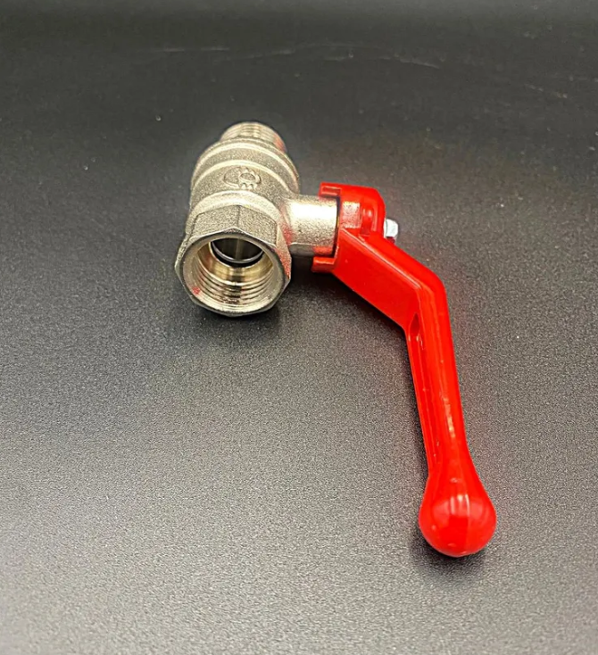 Кран шаровой 1/2" (с никелевым покрытием), ВР/НР, VALFEX, арт.VF.215.NR1.012.N/P59