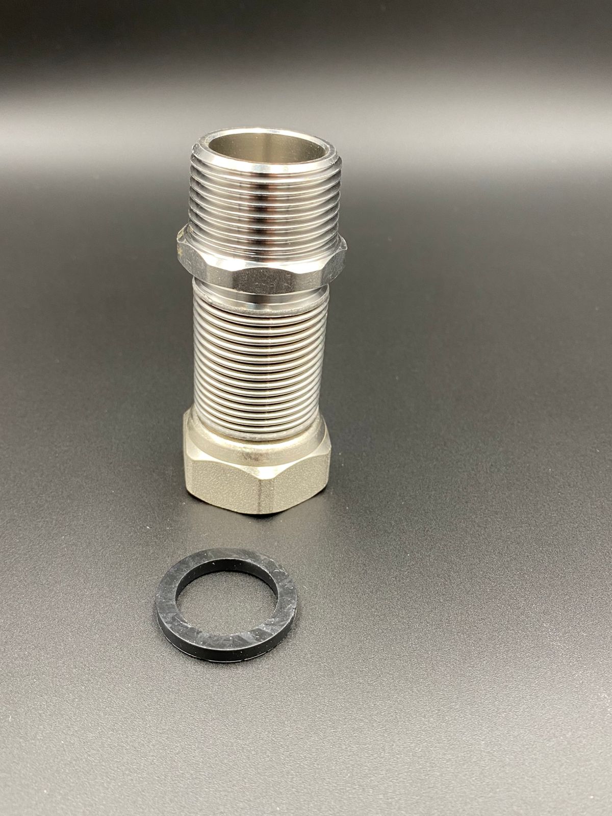 Подводка редукционная 1" г/ш (65-125мм) из нерж. стали сильфонного типа, арт.C-H65-044MF