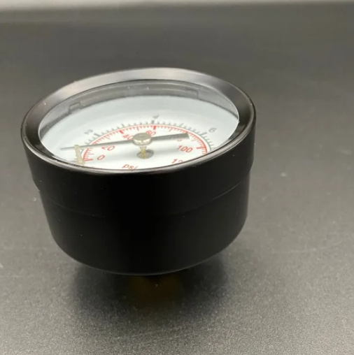 Манометр аксиальный (заднее подключение) 1/4", 10 бар, VALFEX, арт.VF.MZ.50.014.10