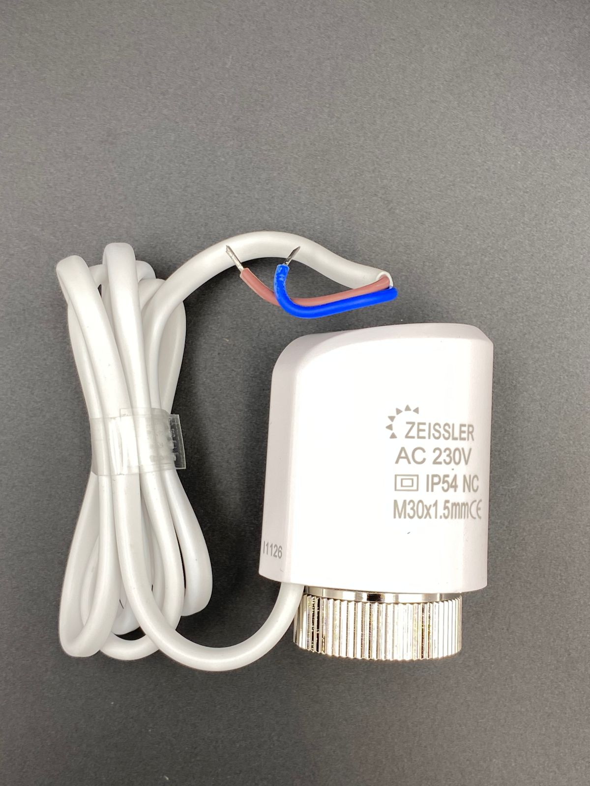 Сервопривод для теплого пола нормально закрытый M30x1.5 ,ZEISSLER, арт.M315NC