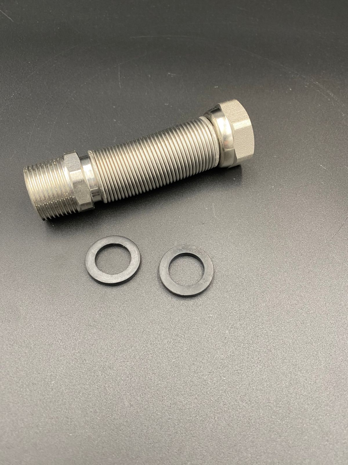 Подводка редукционная из нерж. стали (100-195 мм) сильфонного типа 3/4" г/ш VALFEX, арт.VF.RS.GS.034.0100.0195