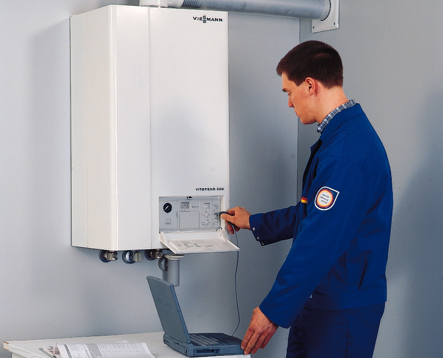 Установка газового котла