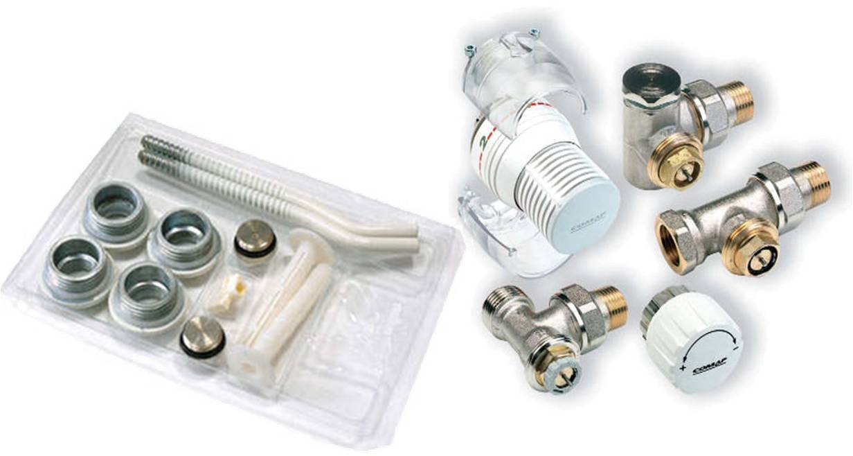 Комплектующие для радиаторов