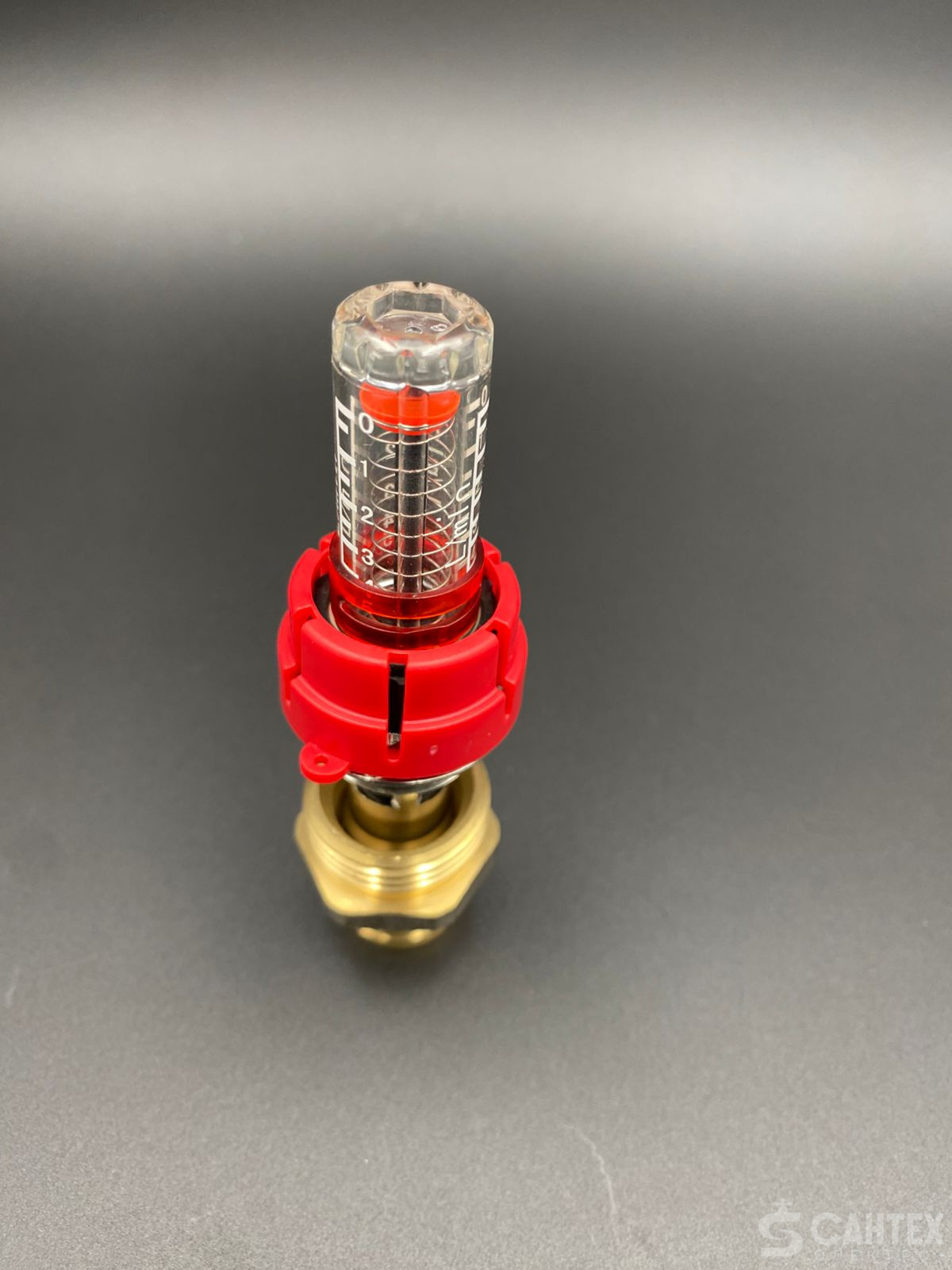 Расходомер и ниппель под евроконус (комплект), 1/2"*3/4", TIM арт.M309-3