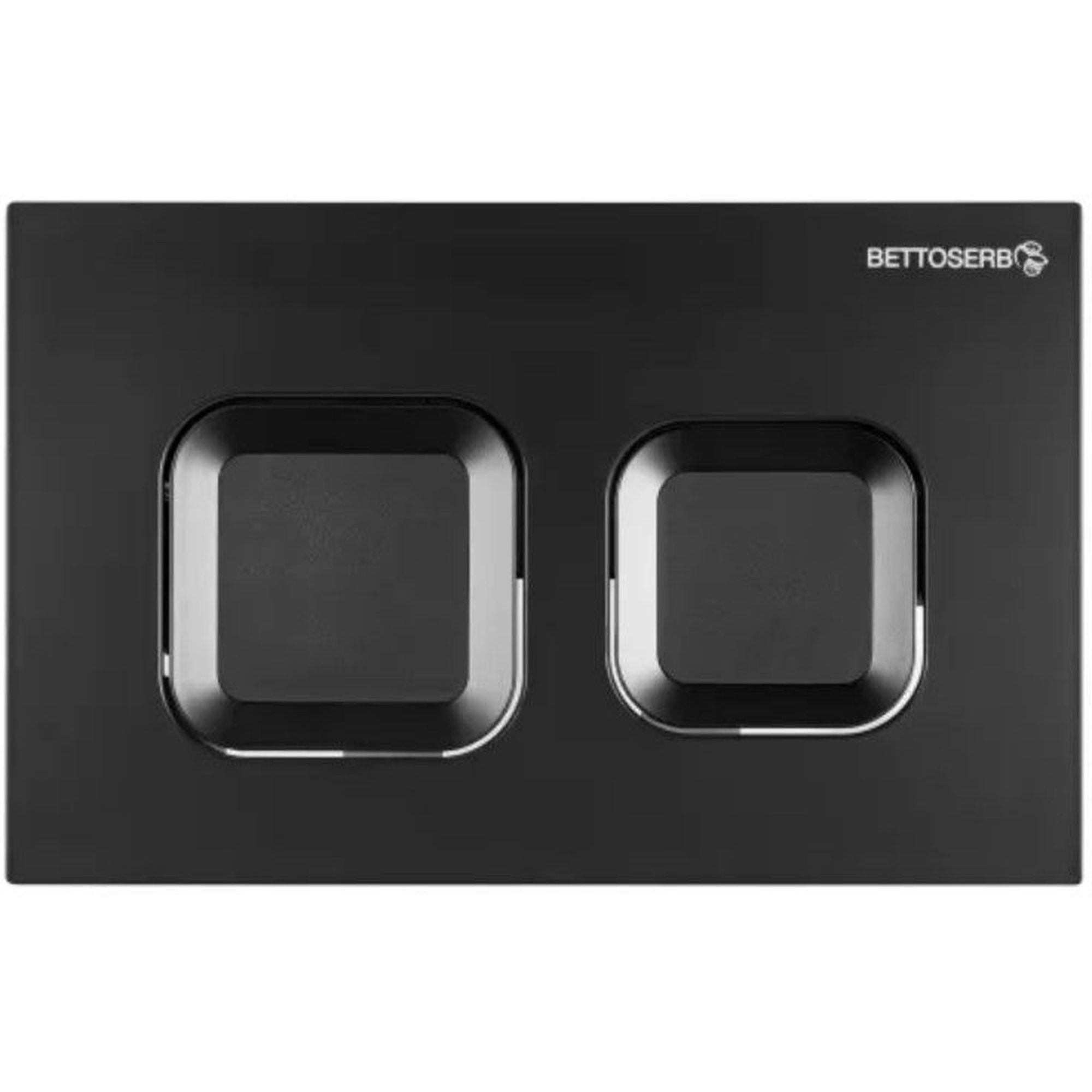 Инсталляция для унитаза BETTOSERB sava free standing, клавиша смыва черный матовый квадр.