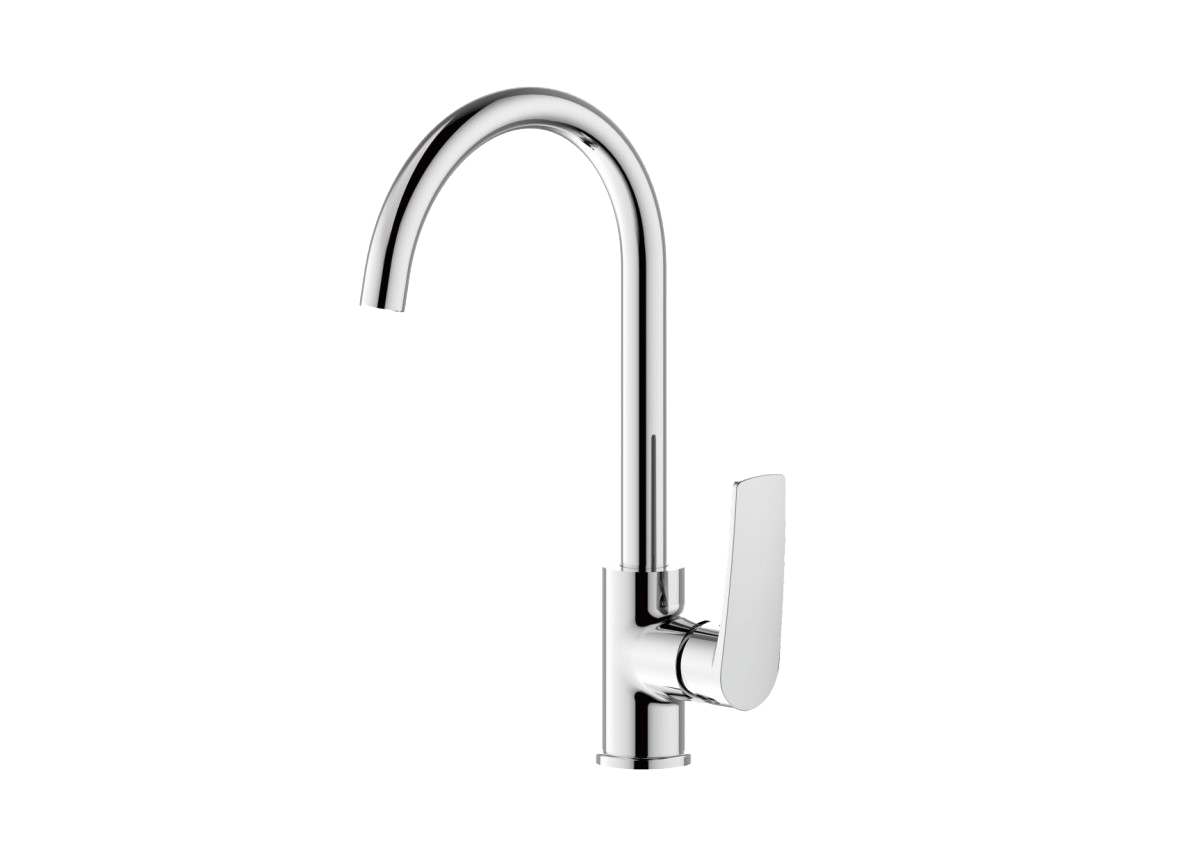 Смеситель для кухни "Дуга" VALFEX Gemini Chrome