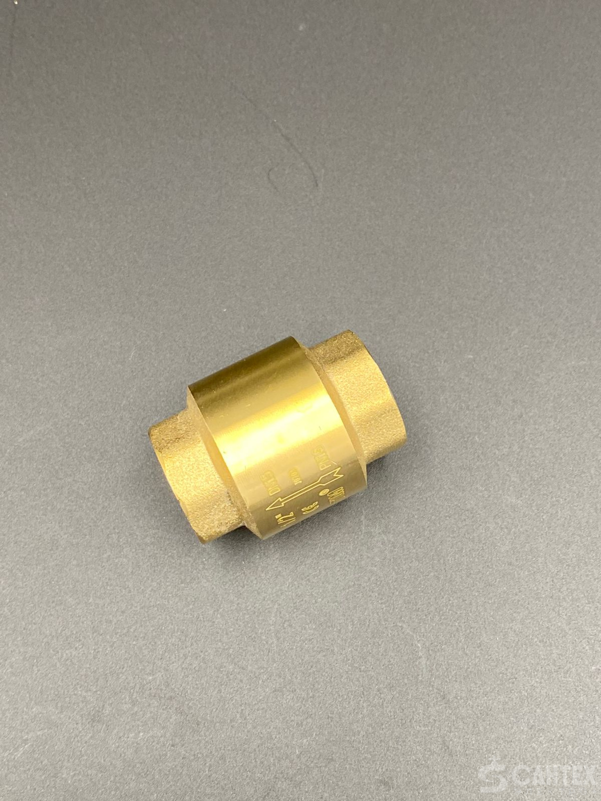 Обратный клапан 1/2" ВР/ВР с металлическим штоком короткий TIM , арт.JH-1010std