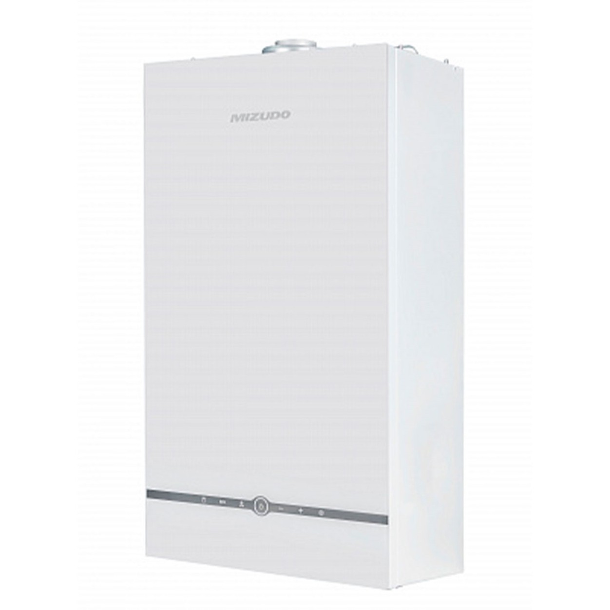 Котел газовый MIZUDO MAESTRO GEM M24Т настенный, 2 конт., OPT, стеклянная сенсорная панель, белая