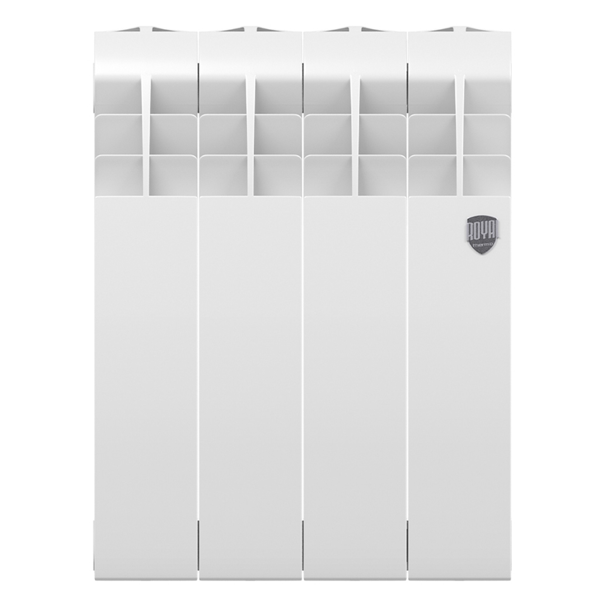 Радиатор биметаллический Royal Thermo BILINER B 350 Белый - 4 секц.