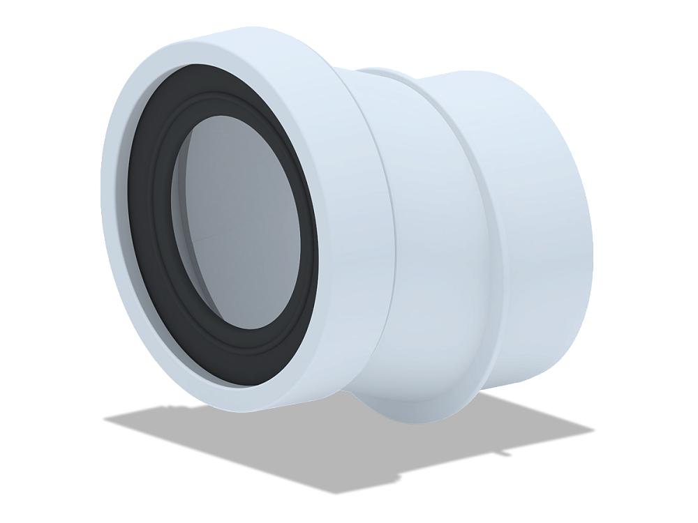 Эксцентрик жесткий 20 мм c выпуском 110 мм