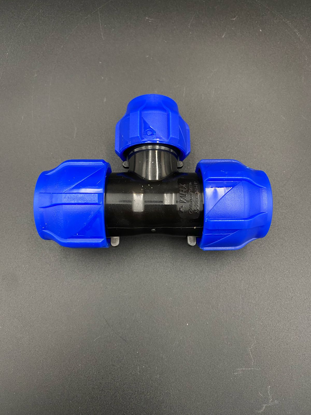 Тройник компрессионный переходной ПНД 25/20/25 мм VALFEX