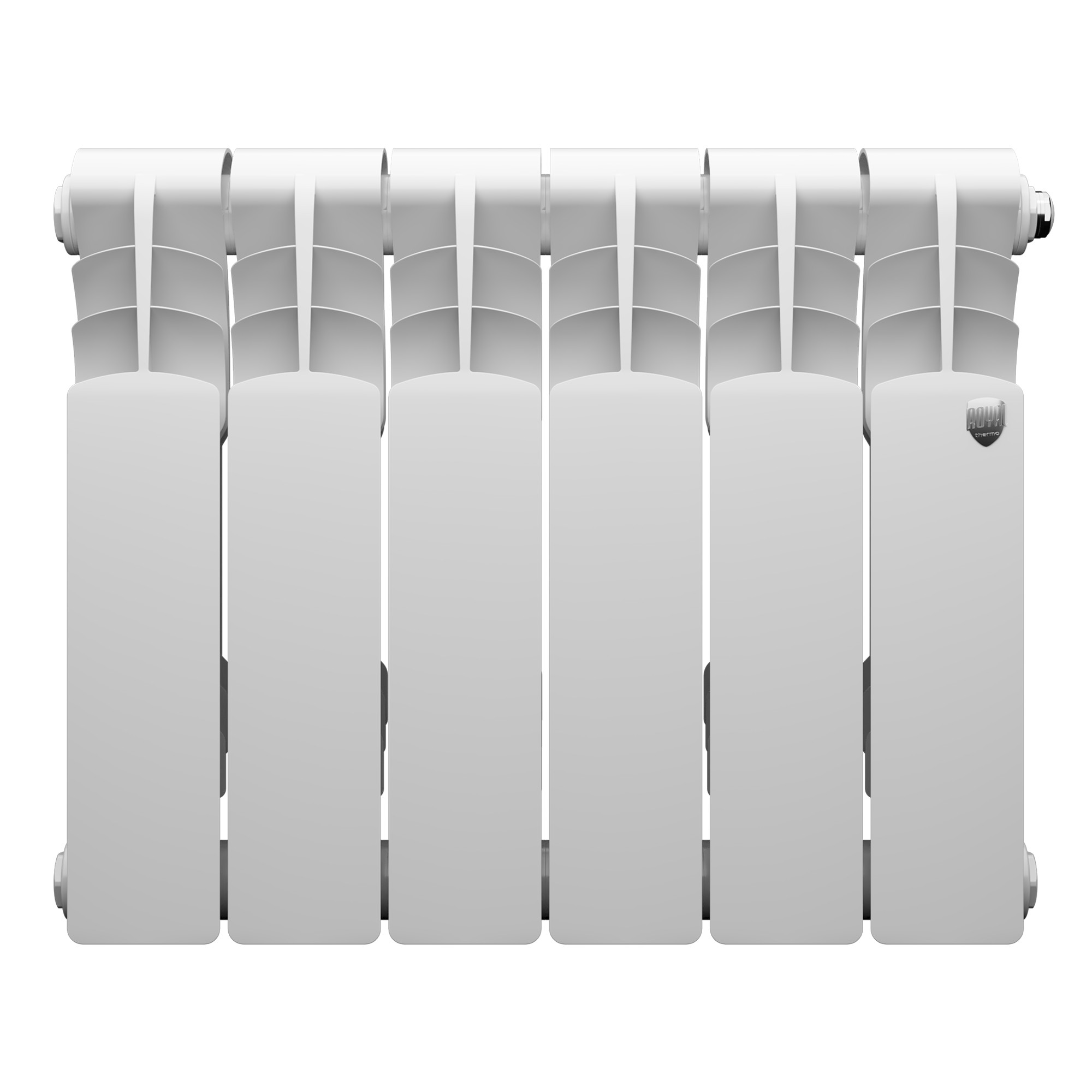 Радиатор биметаллический Royal Thermo Revolution B 350 - 6 секц.