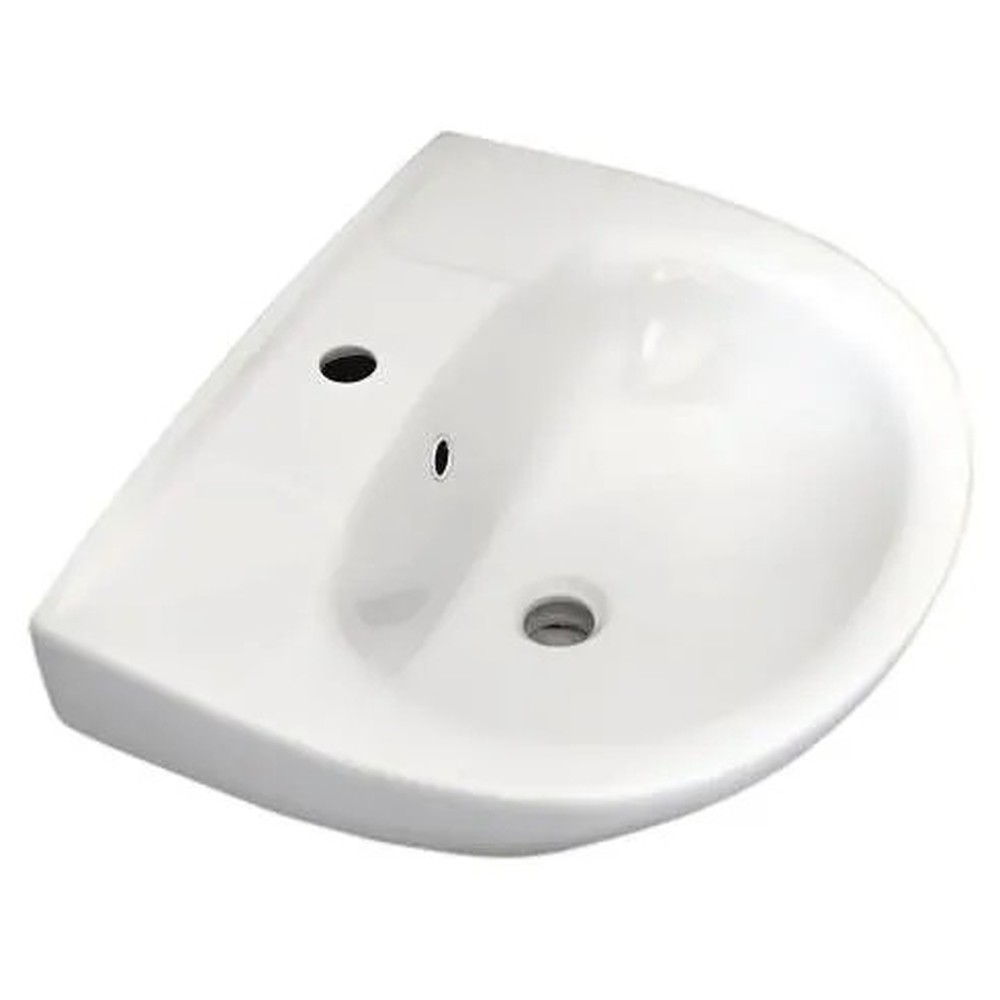 Умывальник ЛЗСФ подвесной Антей 55 1 отв п/смес по центр УмОв2Ф с/перел 10/1/5/1-76