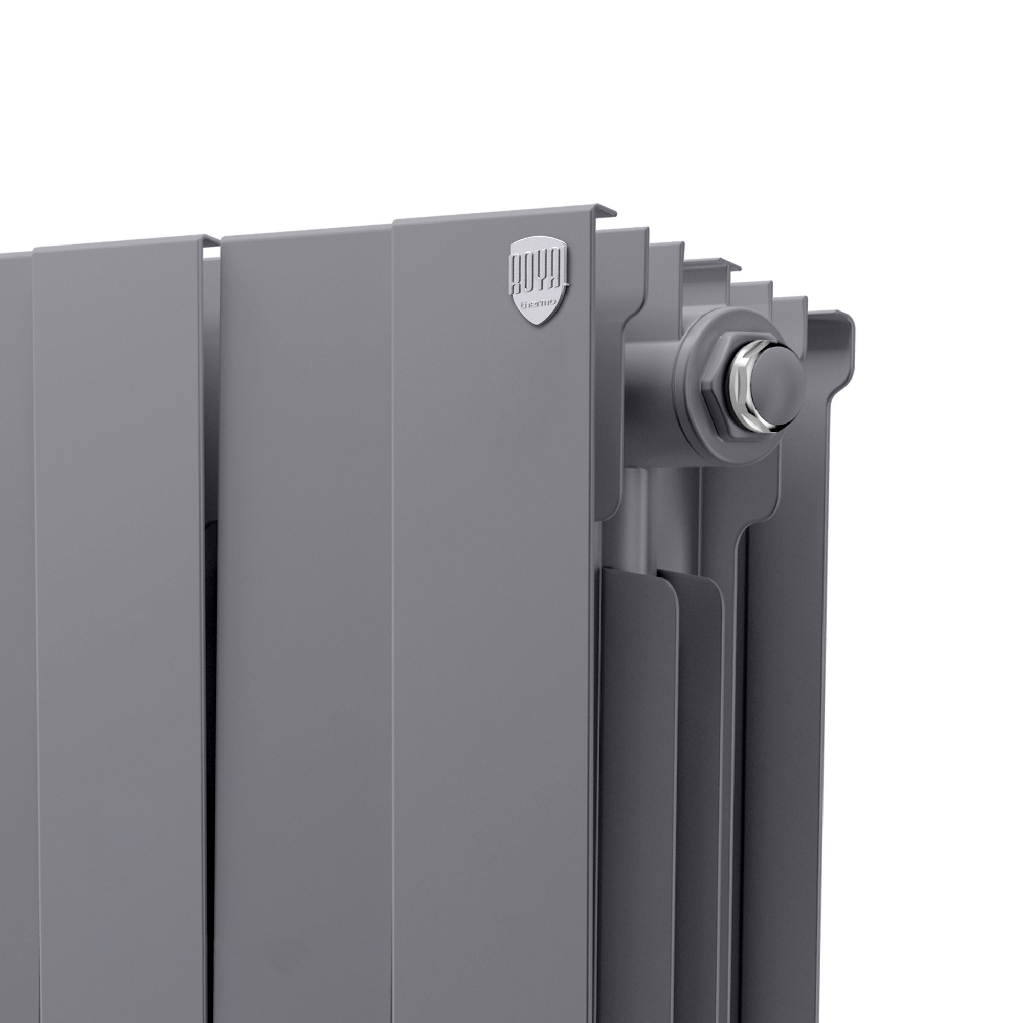 Радиатор биметаллический Royal Thermo PianoForte 200 Серебристый VR80- 14 секц.