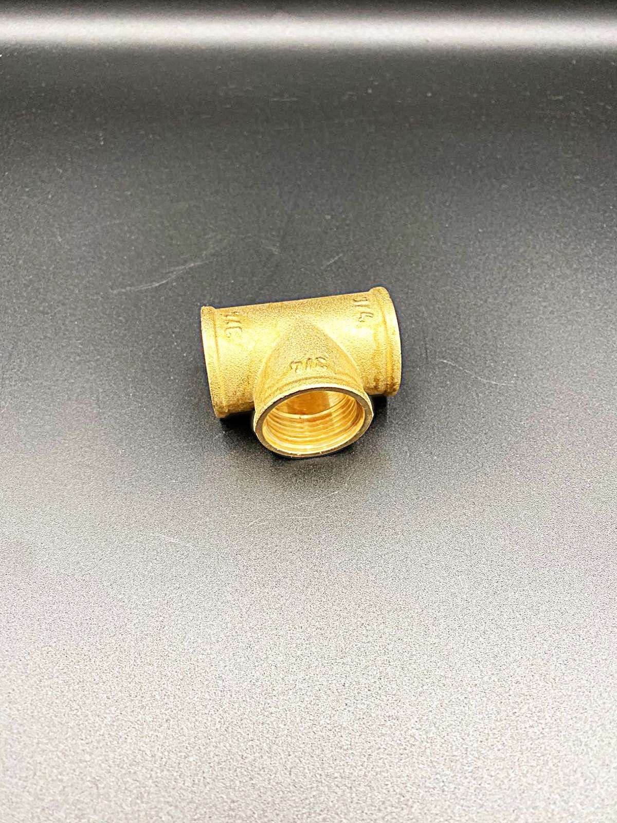 Тройник латунный ВР-ВР-ВР 3/4" Valfex, арт.VF.130.L.034