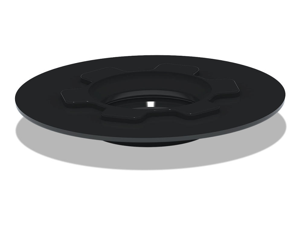 Прокладка клапана АНИ Пласт M015 для арматуры сливной черная 5 штук