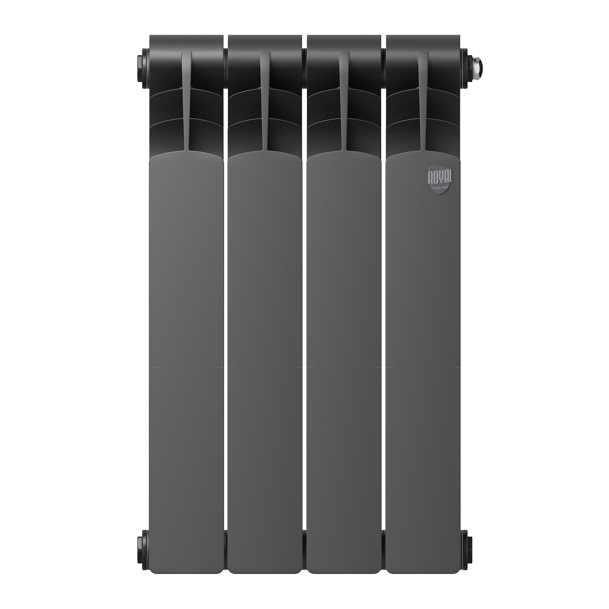 Радиатор Royal Thermo Revolution Bimetall 500 2.0/Noir Sable – 4 секц.