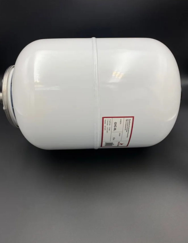 Расширительный бак вертикальный 8 литров для ГВС, AQUATIM, арт.GVC-8L