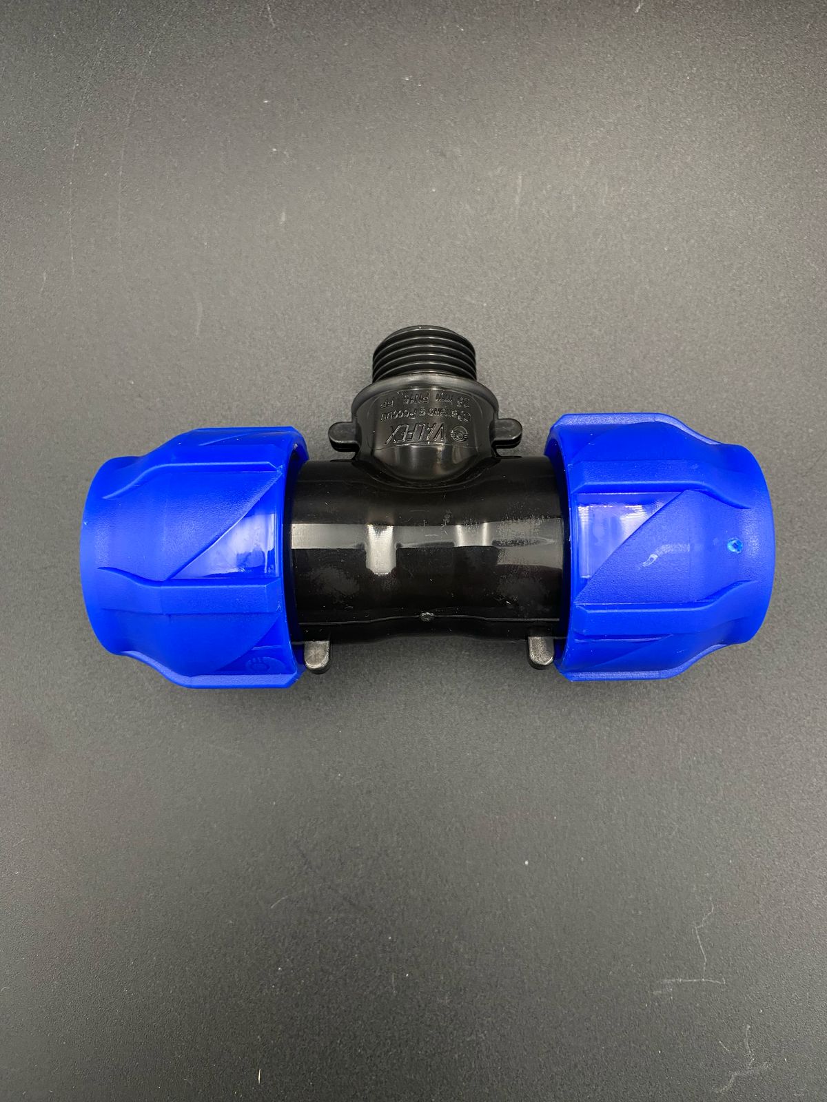 Тройник компрессионный переходной ПНД с НР 25x1/2"x25 VALFEX