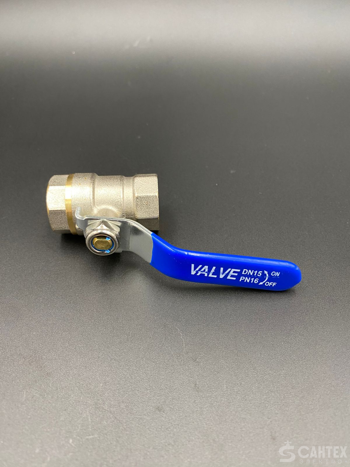 Кран шаровой эконом прямой 1/2" Г/Г TIM арт.V02FF-2