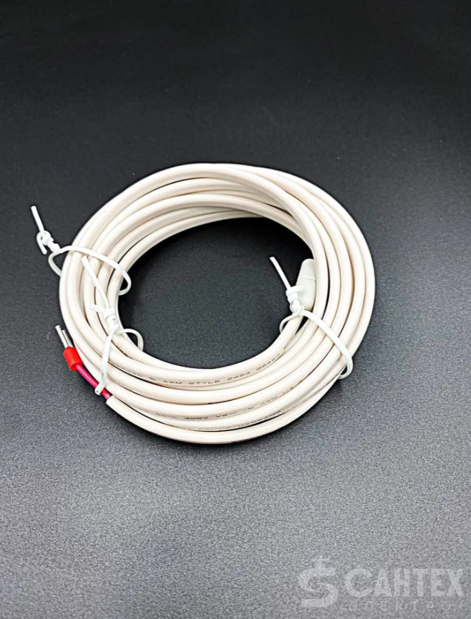 Датчик температуры комнатный выносной с кабелем 3м, TIM, арт.RTC03