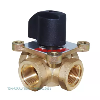 Четырёхходовой поворотный смесительный клапан 3/4" BL3813