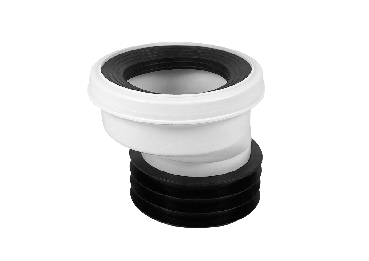Манжета эксцентрическая соединительная для унитаза ЖЕСТКАЯ