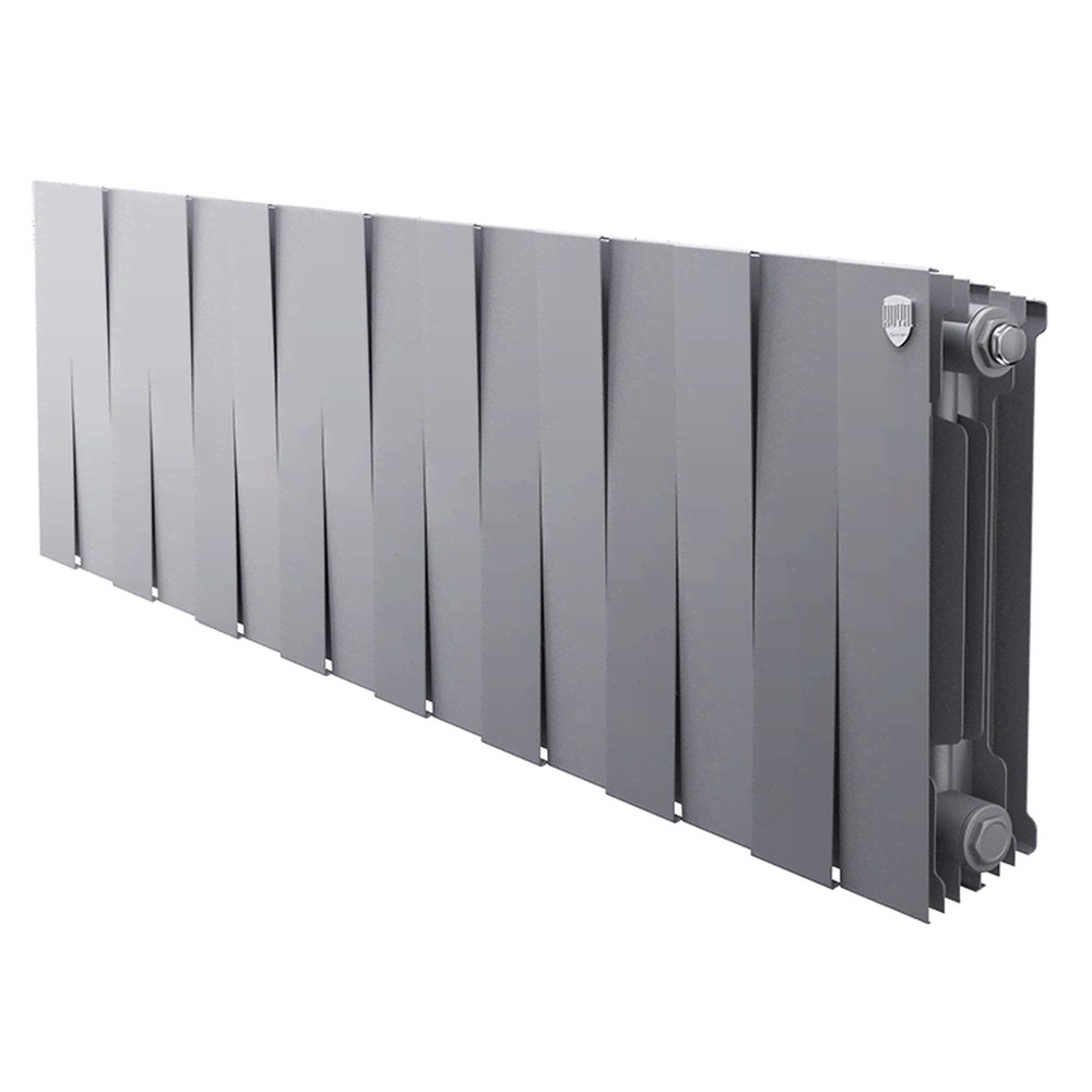 Радиатор биметаллический Royal Thermo PianoForte 300 Серебристый - 16 секц.