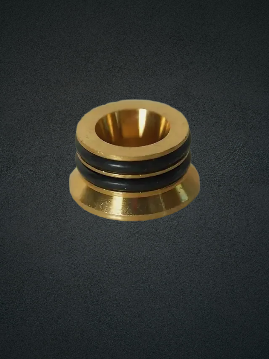 Адаптер (переходная вставка) конус-плоскость 1/2" для коллектора с 1/2" наружной резьбы TIM ,арт.M312-2B