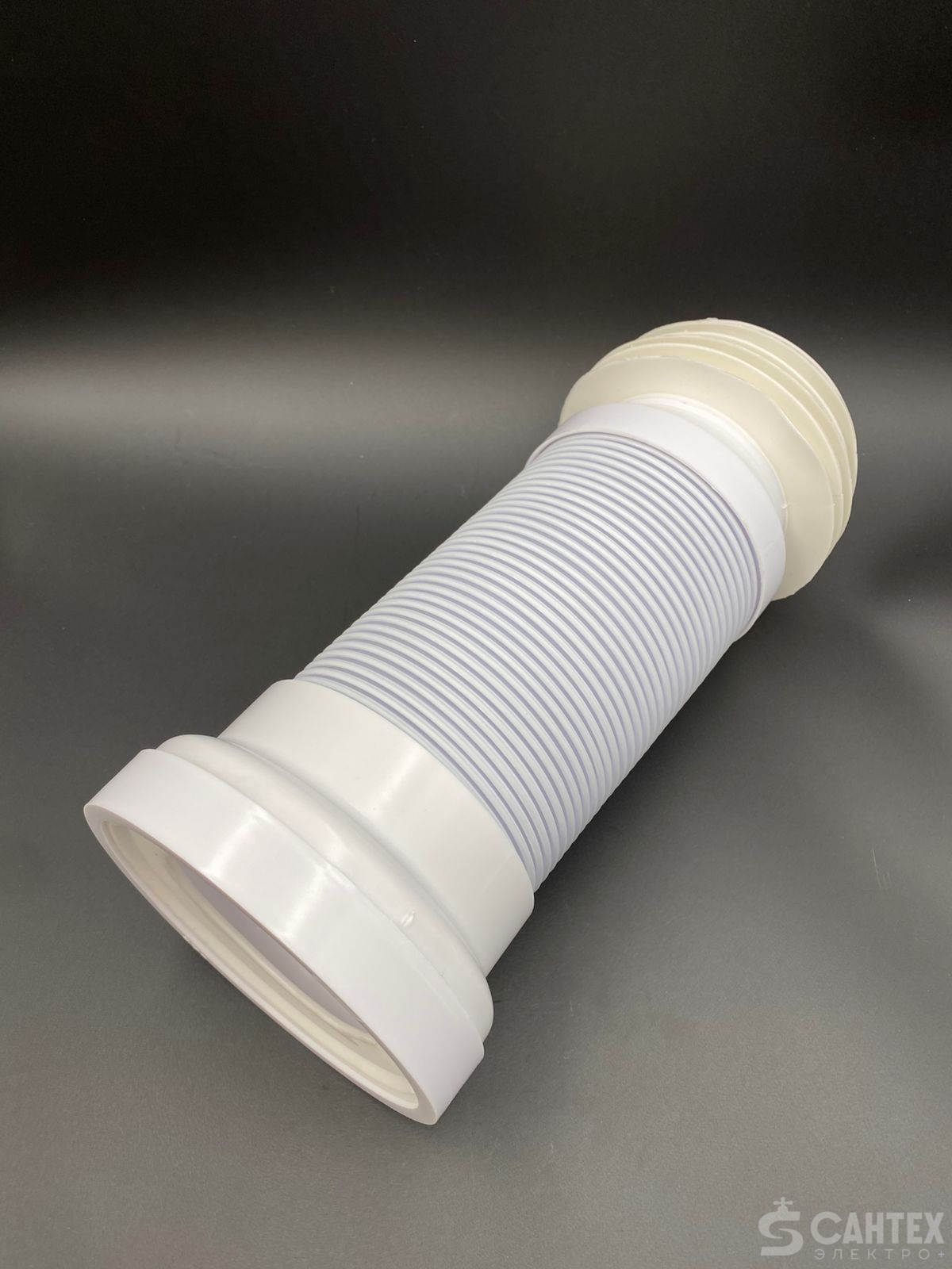 Труба для унитаза гофрированная армированная D110, VALFEX, арт.VF.TFA.220.560