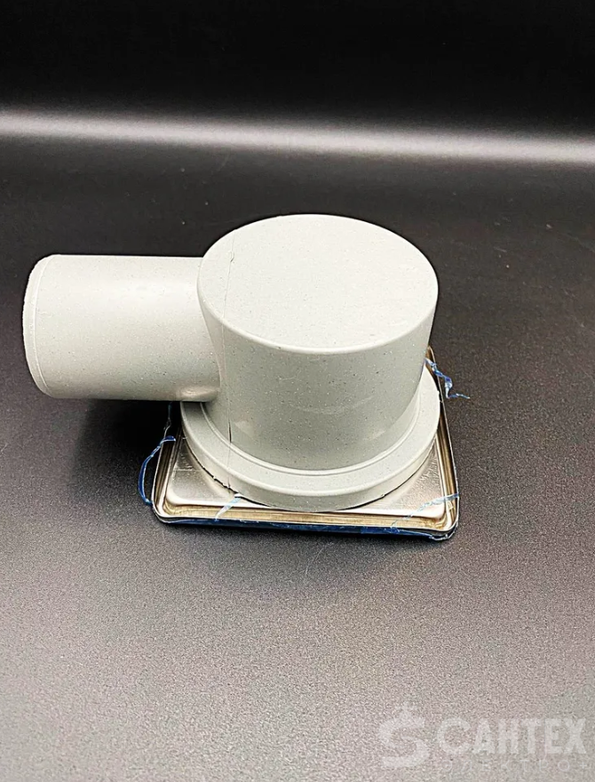 Трап горизонтальный с решеткой и окантовкой из нерж.стали 100мм*100мм, VALFEX, арт.VF.022.050K.100.01