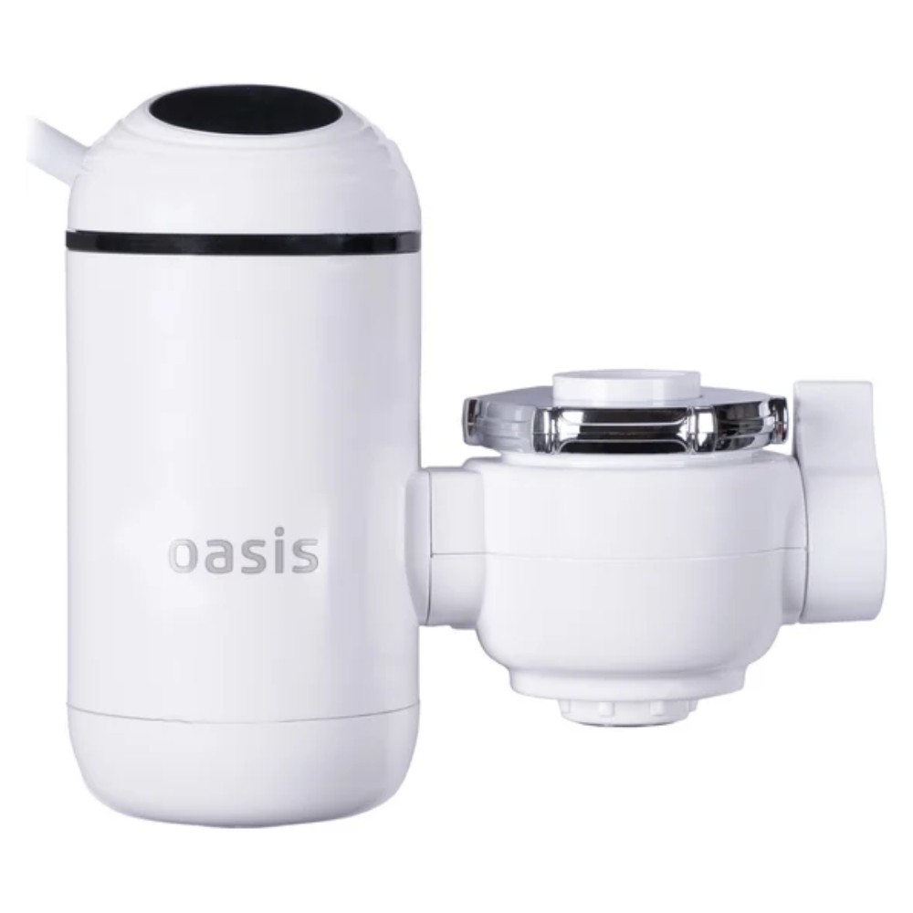 Водонагреватель проточный на смеситель "Oasis" NP-W (Х), белый, 3300 Вт