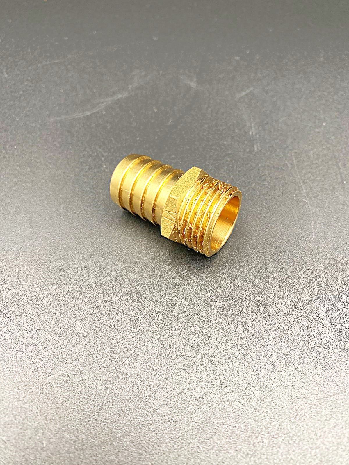 Штуцер латунный для шланга НР 1/2х18 мм Valfex,арт.VF.650.L.012.18