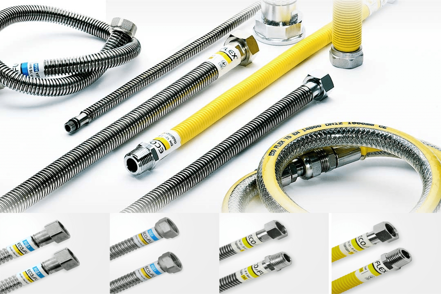 Гибкая подводка для воды и газа