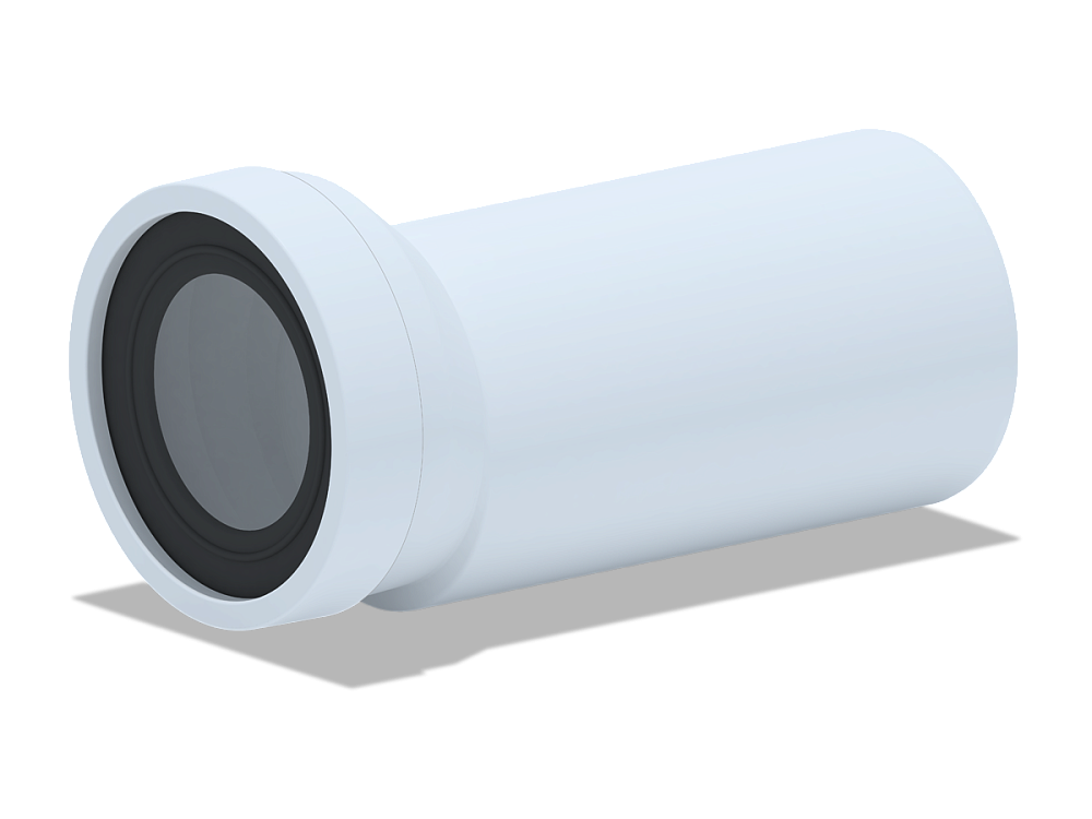 Труба фановая АНИ Пласт W1225 110х250 мм 15 градусов